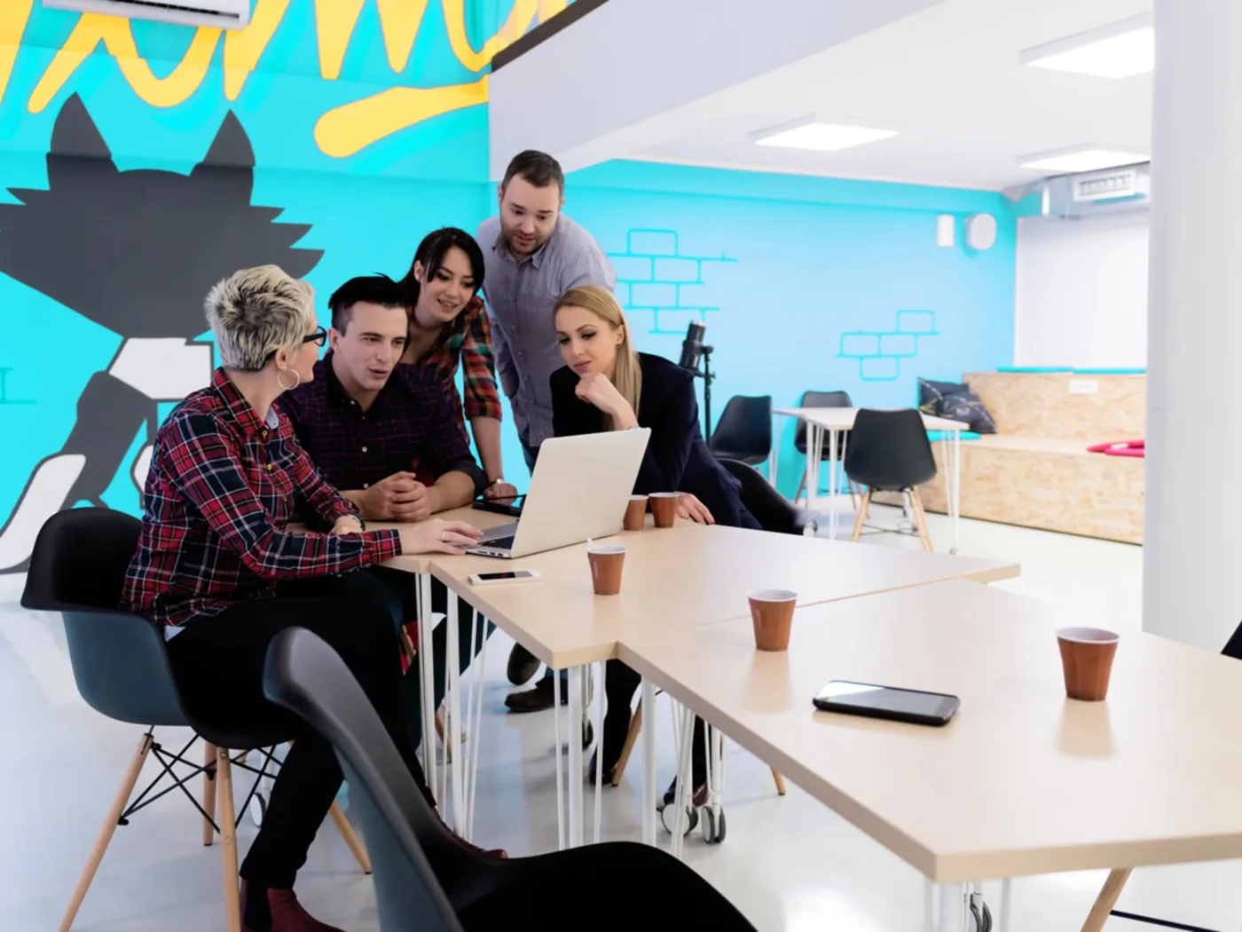 PayPerClick team collaborating on campaign work